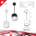 Подвесной светильник 53004 53004-0.9-001LD GX53 WT