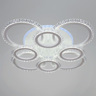 Потолочная люстра 36890-0.3-4+4A WH (RGB)