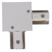 Соединитель угловой L-образный для треков встраиваемых RL 06044 corner connector WT
