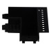 Соединитель угловой L-образный для треков встраиваемых RL 06202 corner connector BK