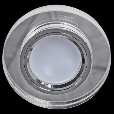 Встраиваемый светильник 16309 16309-9.0-001LF MR16+LED3W WT (CL)