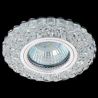 Встраиваемый светильник 51608 51608-9.0-001MN MR16+LED3W WH