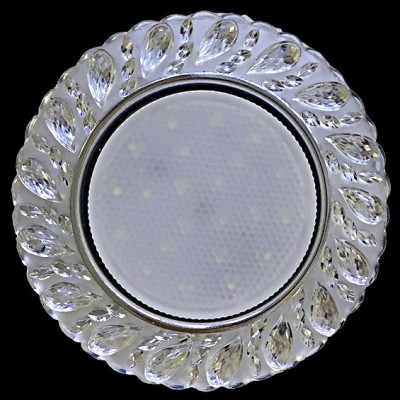 Встраиваемый светильник 53412-1 53412-9.0-001PL GX53+LED4W CL