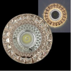 Встраиваемый светильник  62061-9.0-001PL MR16+LED3W TEA