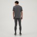 Футболка мужская Resport, р. 50, цвет серый, базовая, со вставками