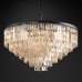 Бра Restoration Hardware 1920s Odeon Clear Glass Fringe Sconce Grey Iron