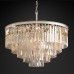 Бра Restoration Hardware 1920s Odeon Clear Glass Fringe Sconce Grey Iron