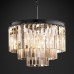 Бра Restoration Hardware 1920s Odeon Clear Glass Fringe Sconce Grey Iron