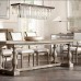 Бра Restoration Hardware 1920s Odeon Clear Glass Fringe Sconce Grey Iron