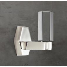 Крючок Restoration Hardware Lambeth Crystal Hex. Polished Nickel