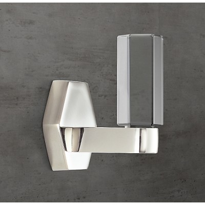 Крючок Restoration Hardware Lambeth Crystal Hex. Polished Nickel