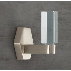 Крючок Restoration Hardware Lambeth Crystal Hex. Satin Nickel