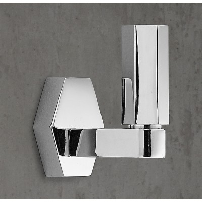 Крючок Restoration Hardware Lambeth Hex. Small Polished Chrome