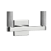 Крючок Restoration Hardware Lambeth Knurled Double Polished Chrome