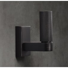 Крючок Restoration Hardware Lambeth Knurled Small Bronze