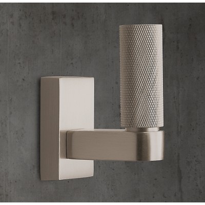 Крючок Restoration Hardware Lambeth Knurled Small Satin Nickel