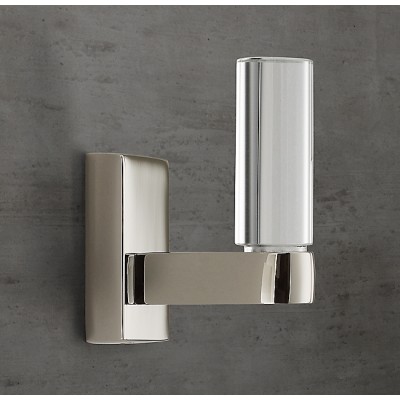 Крючок Restoration Hardware Lambeth Smooth Crystal Polished Nickel