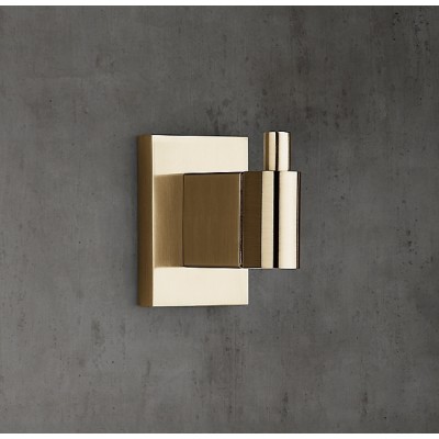 Крючок Restoration Hardware Modern Aged Brass