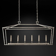 Люстра Restoration Hardware English Openwork Linear Gilded Iron
