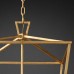 Люстра Restoration Hardware English Openwork Linear Gilded Iron