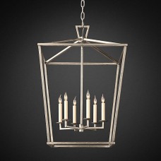 Люстра Restoration Hardware English Openwork Linear Gilded Iron