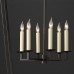 Люстра Restoration Hardware English Openwork Linear Gilded Iron