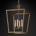 Люстра Restoration Hardware English Openwork Linear Gilded Iron