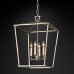 Люстра Restoration Hardware English Openwork Linear Gilded Iron