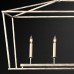 Люстра Restoration Hardware English Openwork Linear Gilded Iron