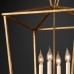 Люстра Restoration Hardware English Openwork Linear Gilded Iron