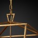Люстра Restoration Hardware English Openwork Linear Gilded Iron