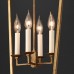 Люстра Restoration Hardware English Openwork Linear Gilded Iron