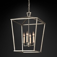 Люстра Restoration Hardware English Openwork Linear Gilded Iron