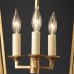Люстра Restoration Hardware English Openwork Linear Gilded Iron
