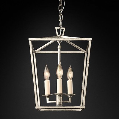 Люстра Restoration Hardware English Openwork Linear Gilded Iron