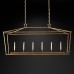Люстра Restoration Hardware English Openwork Linear Silver Leaf