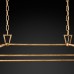 Люстра Restoration Hardware English Openwork Linear Silver Leaf