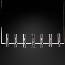 Люстра Restoration Hardware Ravelle Linear 59" Brass