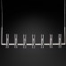 Люстра Restoration Hardware Ravelle Linear 59" Brass