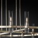 Люстра Restoration Hardware Ravelle Linear 59" Nickel