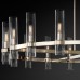 Люстра Restoration Hardware Ravelle Linear 59" Nickel