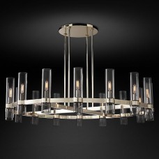 Люстра Restoration Hardware Ravelle Linear 59" Nickel