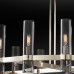 Люстра Restoration Hardware Ravelle Linear 59" Nickel