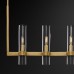 Люстра Restoration Hardware Ravelle Linear 59" Nickel