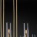 Люстра Restoration Hardware Ravelle Linear 59" Nickel