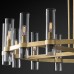 Люстра Restoration Hardware Ravelle Linear 59" Nickel