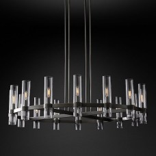 Люстра Restoration Hardware Ravelle Linear 59" Nickel