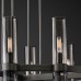 Люстра Restoration Hardware Ravelle Linear 59" Nickel