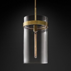 Люстра Restoration Hardware Ravelle Linear 59" Nickel