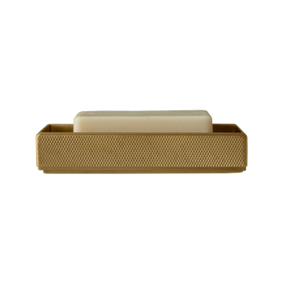 Мыльница Restoration Hardware Laval Soap Aged brass